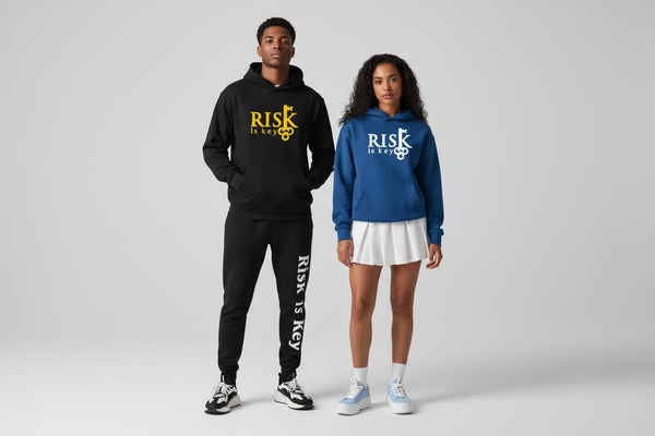 Risk is Key Signature Hoodies and Pullover Sweatshirts