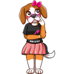 RiRi the Beagle Mascot 2nd edition T-shirts