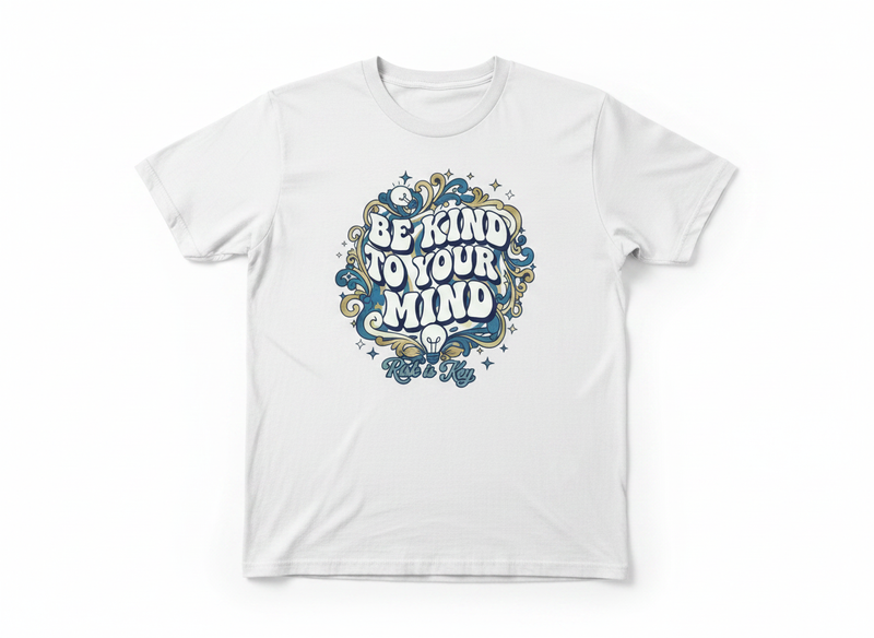 Risk is Key × @trent2happy: The Kind Mind Collection - Blue and Gold