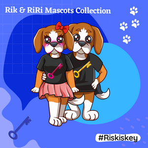 Rik and RiRi Beagle Mascots