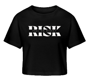Feeling RisKey Women's Crop Top T-Shirt - Riskiskey