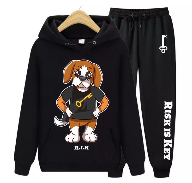 Rik the Beagle Mascot Unisex Matching Jogging Suit