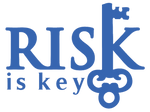 Risk is Key logo | Take Risks in Style