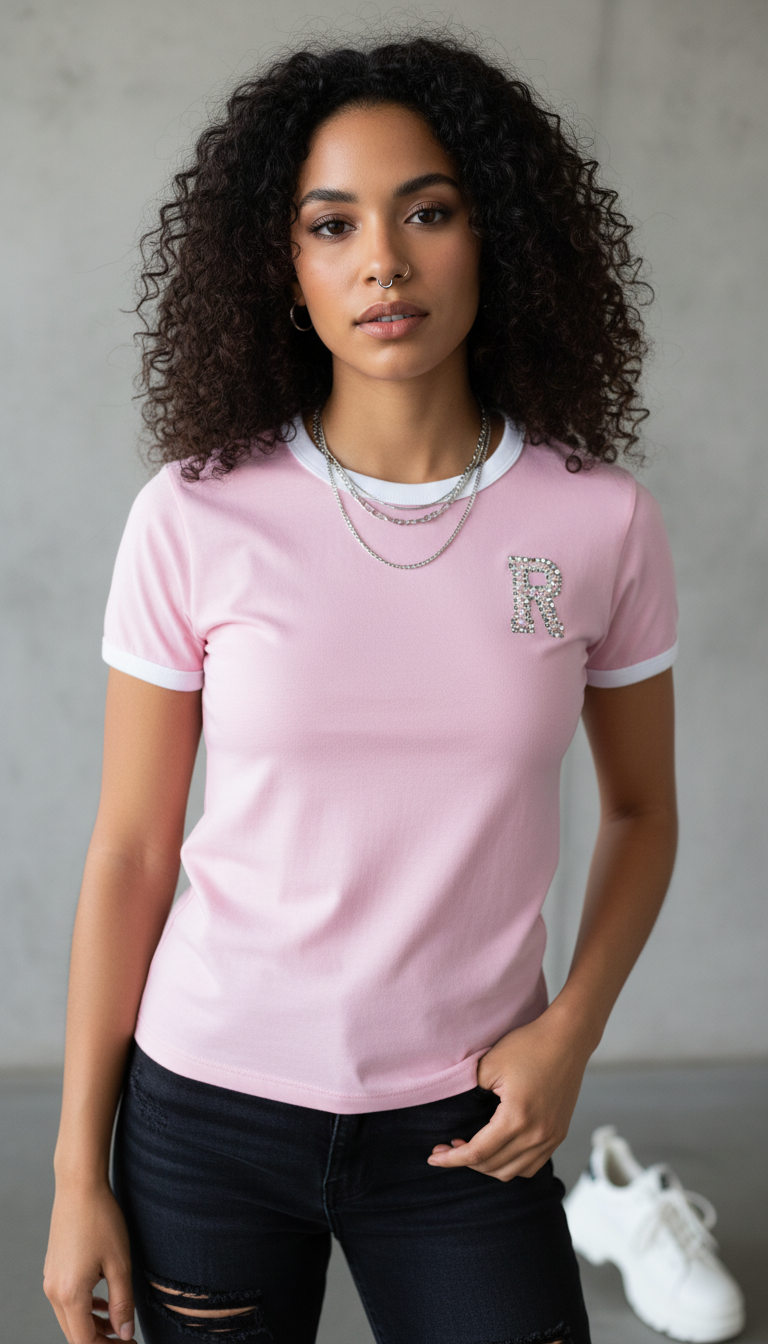 Risk is Key Women's Rebel Ringer Tee - Riskiskey