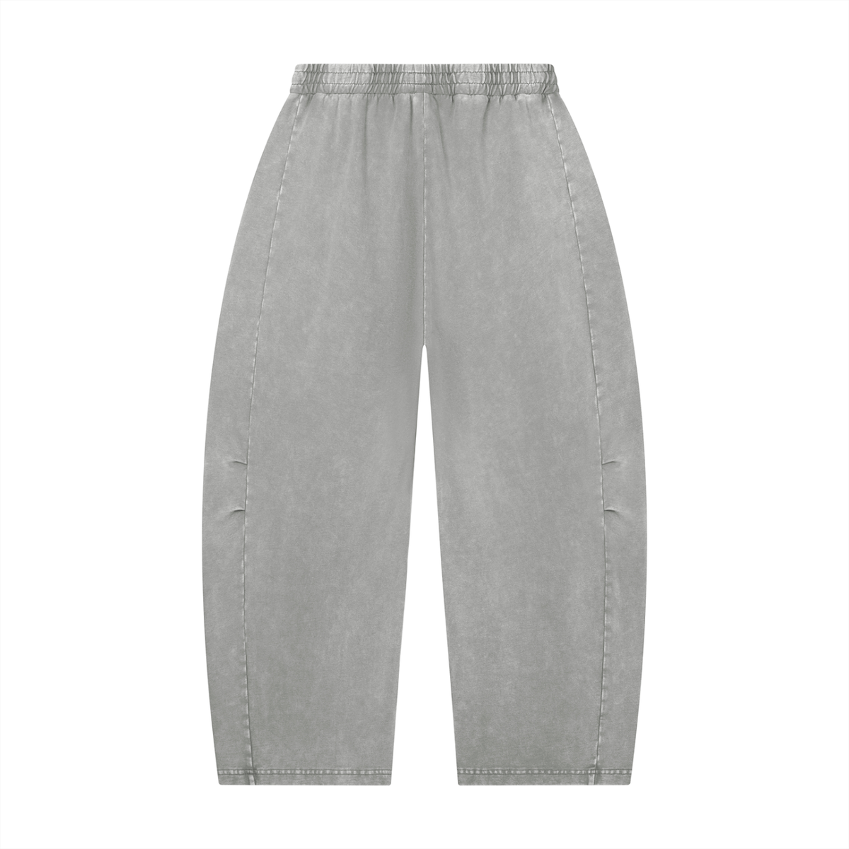 Unisex Mineral Wash Barrel Leg Pants– Streetwear Sweatpants