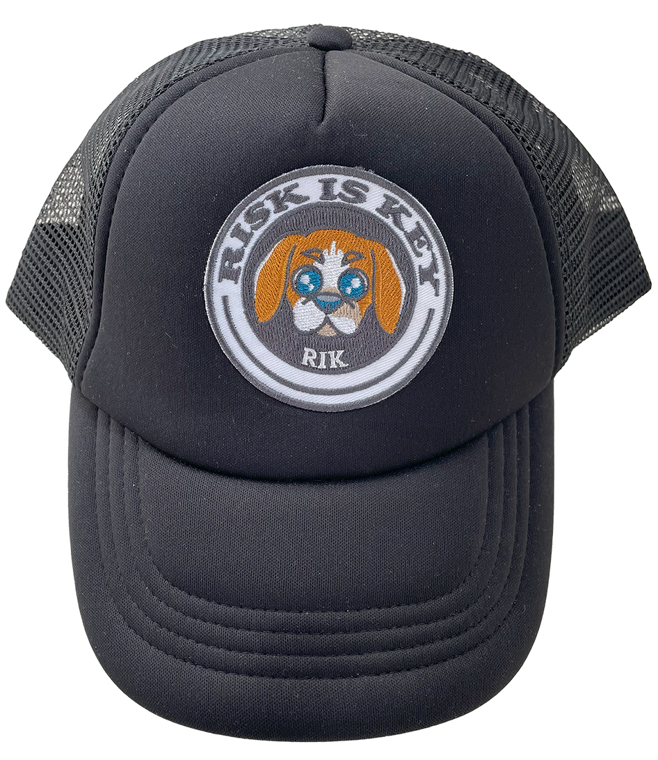 Rik and RiRi Beagle Mascot Trucker Hats - Riskiskey