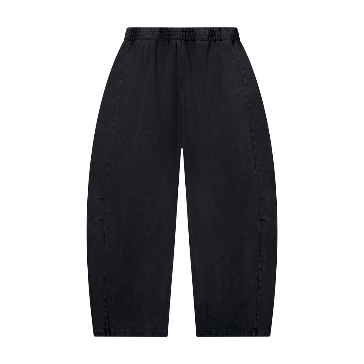 Unisex Mineral Wash Barrel Leg Pants– Streetwear Sweatpants