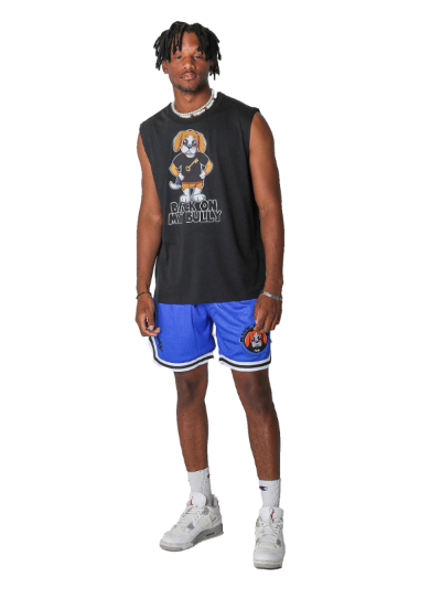 Rik the Beagle P.A.W. Basketball Shorts | Riskiskey - Riskiskey
