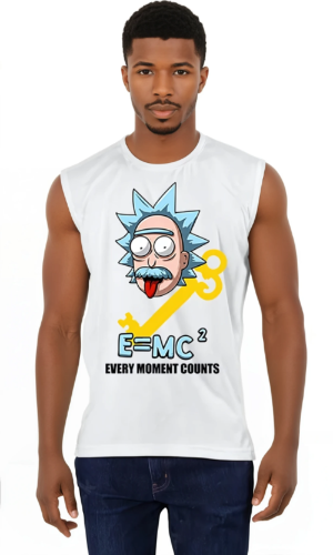 Men’s EMC muscle shirt by Eric, sleeveless athletic top designed for comfort and performance.