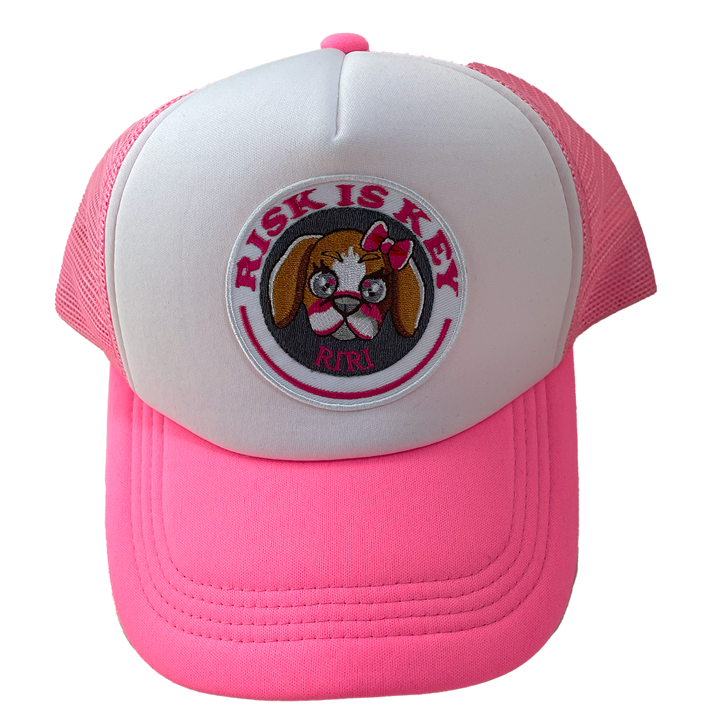 Rik and RiRi Beagle Mascot Trucker Hats - Riskiskey