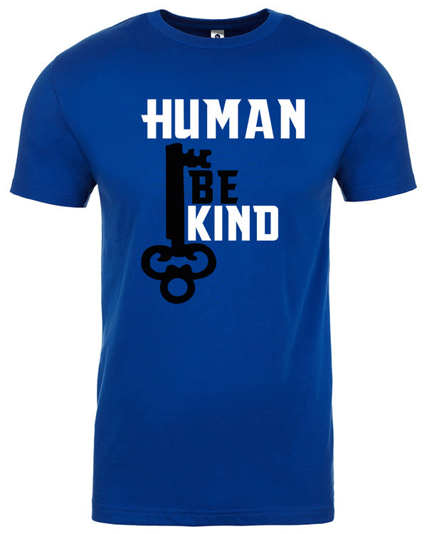 Unisex Blue HUMANI-Tees - Riskiskey