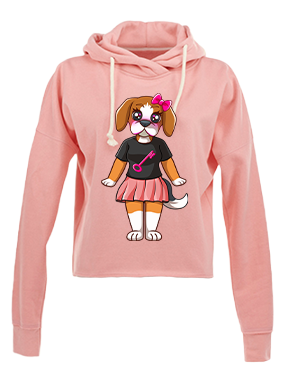 RiRi the Beagle Mascot Unisex Hoodie - Riskiskey