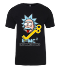 Every Moment Counts E=MC Squared Collection men's T-Shirt -black