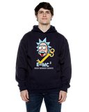 Every Moment Counts E=MC2 Collection Hoody Black on male model