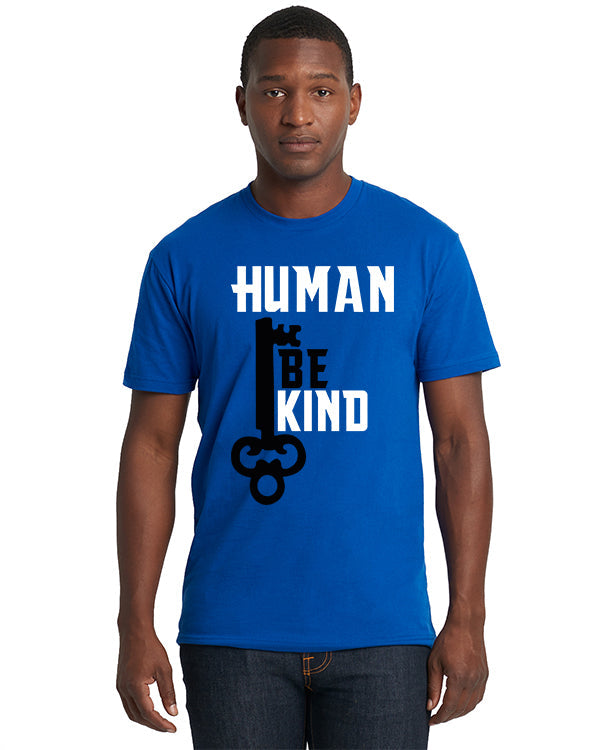 Unisex Blue HUMANI-Tees - Riskiskey