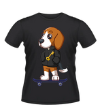 Rik the Beagle Unisex T-shirt - Skateventures