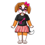 RiRi the Beagle Risk is Key Beloved Mascot 