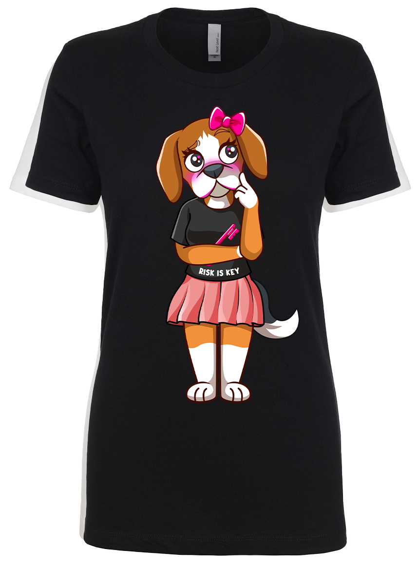 RiRi the Beagle Mascot 2nd edition T-shirts - Riskiskey