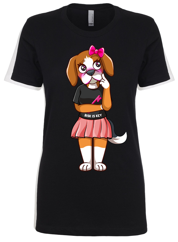 RiRi the Beagle Mascot 2nd edition T-shirts - Riskiskey