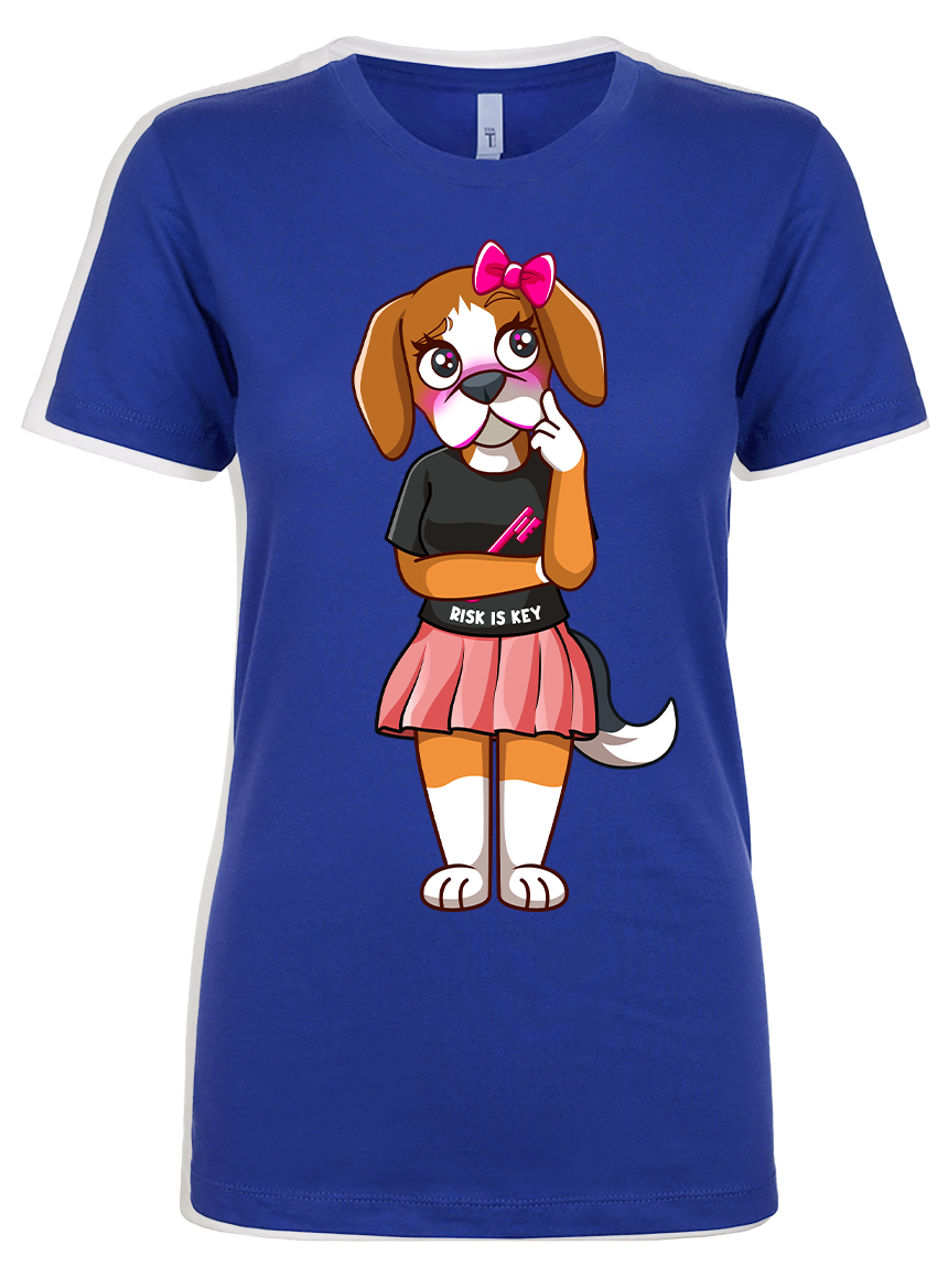 RiRi the Beagle Mascot 2nd edition T-shirts - Riskiskey