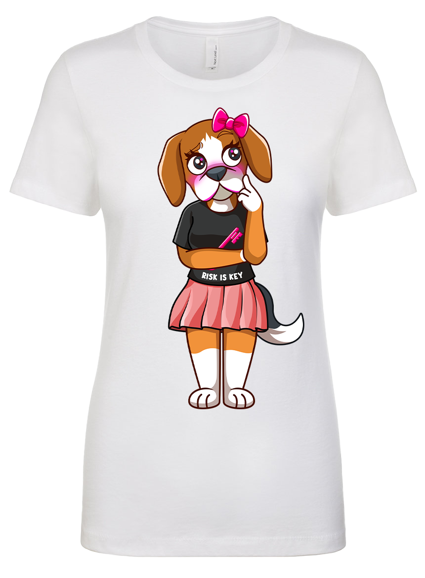 RiRi the Beagle Mascot 2nd edition T-shirts - Riskiskey