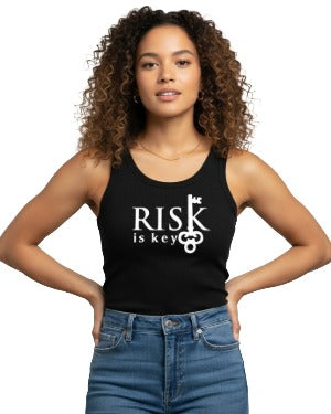 Womens Tank Tops - Empowering Comfort & Style Statement - Riskiskey